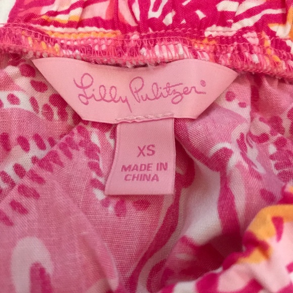 Lilly Pulitzer Pink Printed Mini Skirt Size XS - Picture 4 of 4